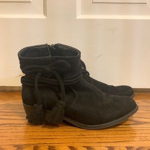 Girls Youth Size 1 Ramage Girls Black Wedges